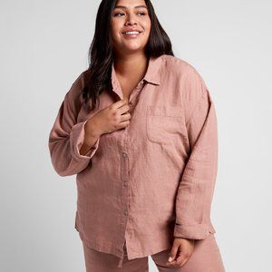 PARACHUTE  women's linen top Sz L NEW